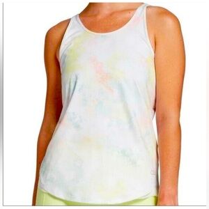CALIA by Carrie Underwood Pastel Tie-Dye Tank Top